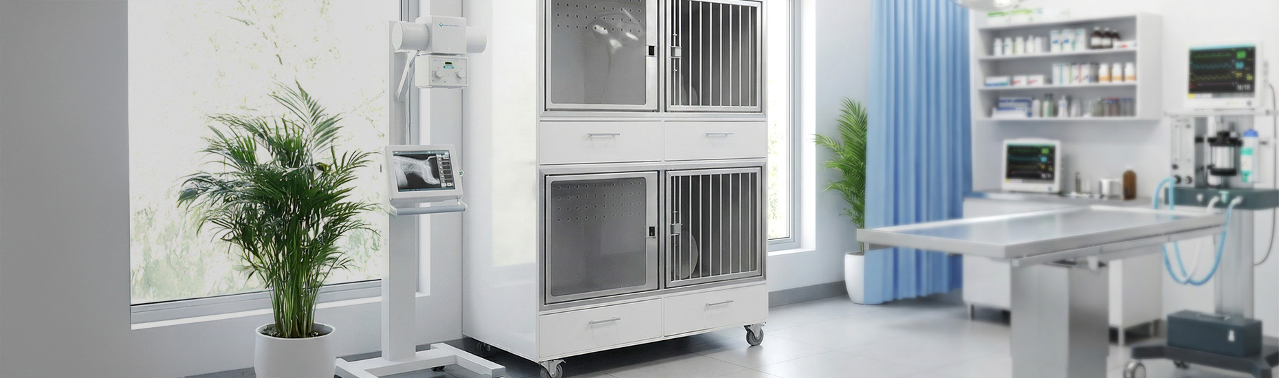 hospitalizační boxy veterinární pooperační klece hospitalizační boxy veterinární pooperační klece